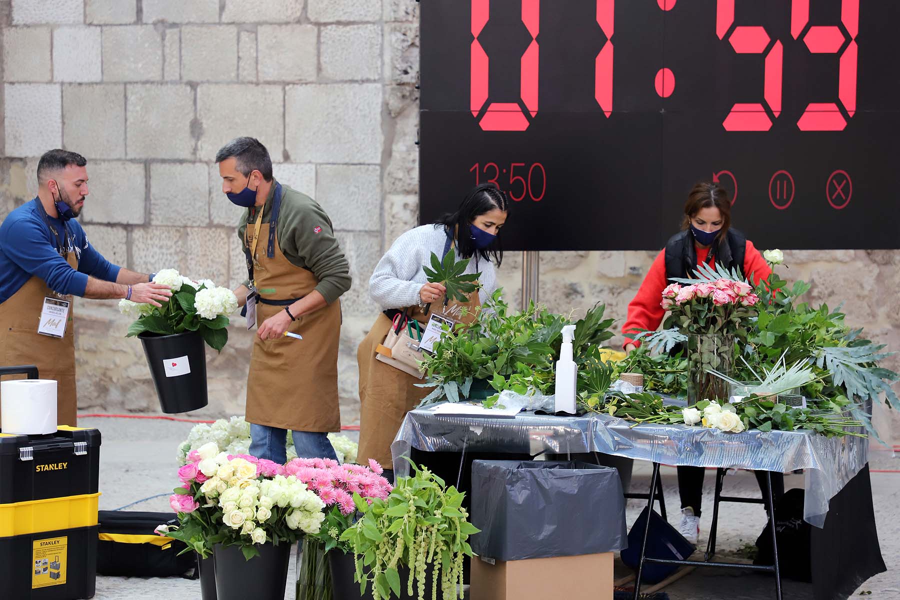 Fotos: En busca del mejor artesano florista de España