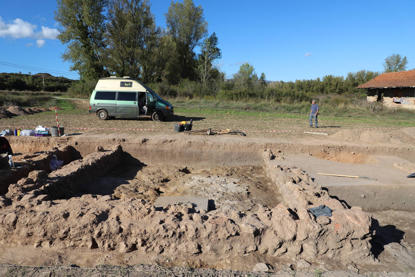 Fotos: La ciudad romana de Flaviagusta emerge en Poza de la Sal