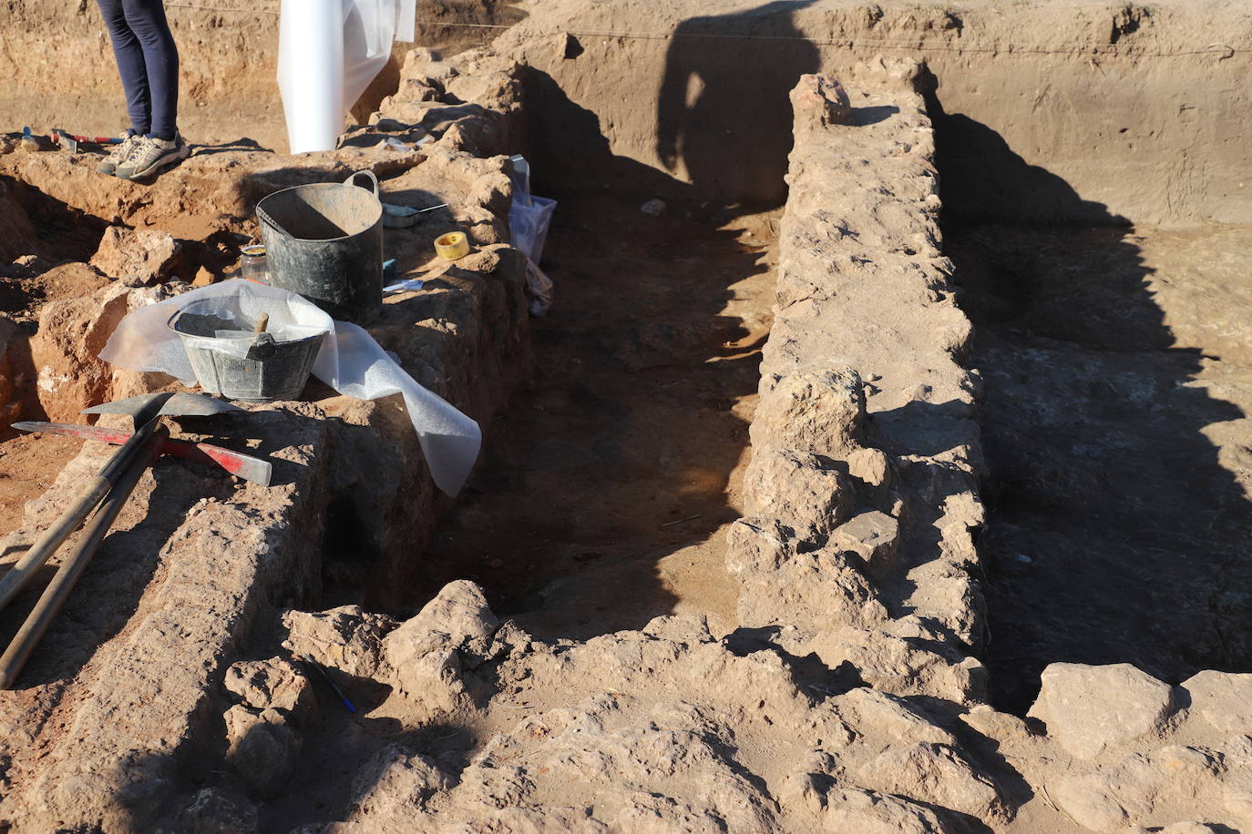 Fotos: La ciudad romana de Flaviagusta emerge en Poza de la Sal