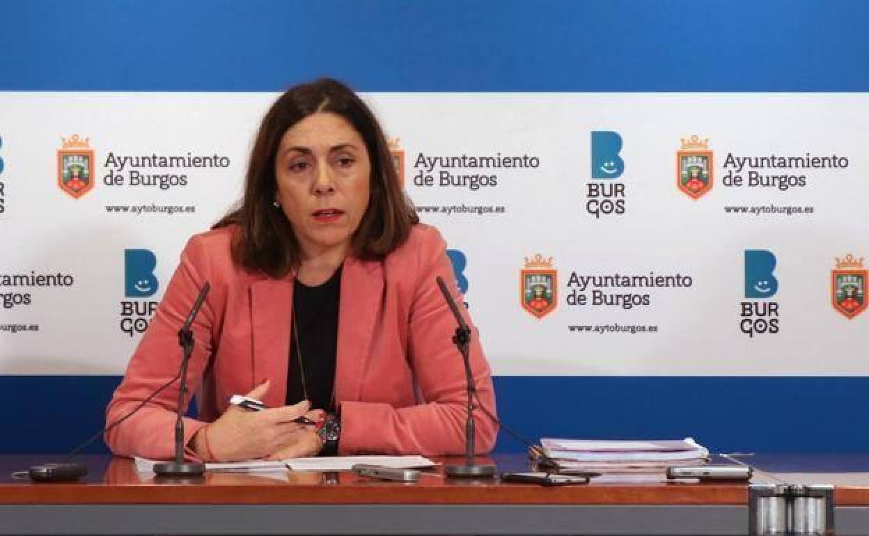 Margarita Arroyo, portavoz de En Burgos Podemos. 