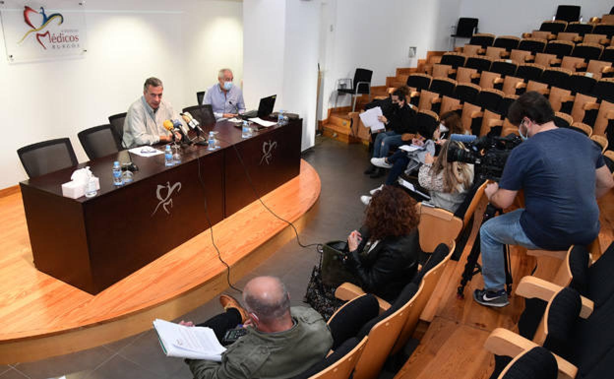 Acto de presentación de la encuesta a los medios de comunicación. 