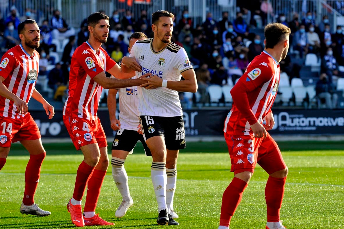 Así fue el empate entre los burgaleses y los gallegos en El Plantío.