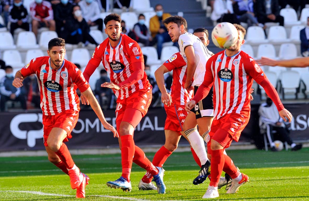 Así fue el empate entre los burgaleses y los gallegos en El Plantío.