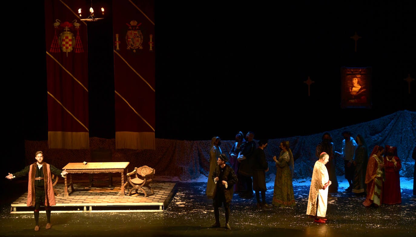 La ópera 'Los Comuneros' cierra en Burgos su gira por la comunidad.