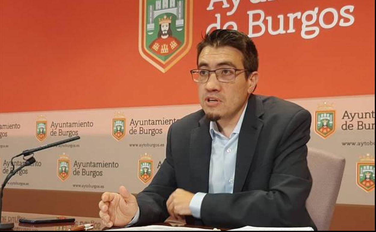 Miguel Balbás, concejal de Cs en el Ayuntamiento de Burgos.