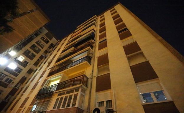 Edificio de la zona de Puerta Blanca donde ocurrió el suceso.