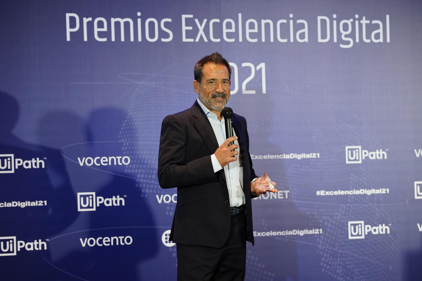 Jesús Gorgoso, director de sistemas de información de Paradores, premio al MEJOR PROYECTO de IMPACTO SOCIAL.