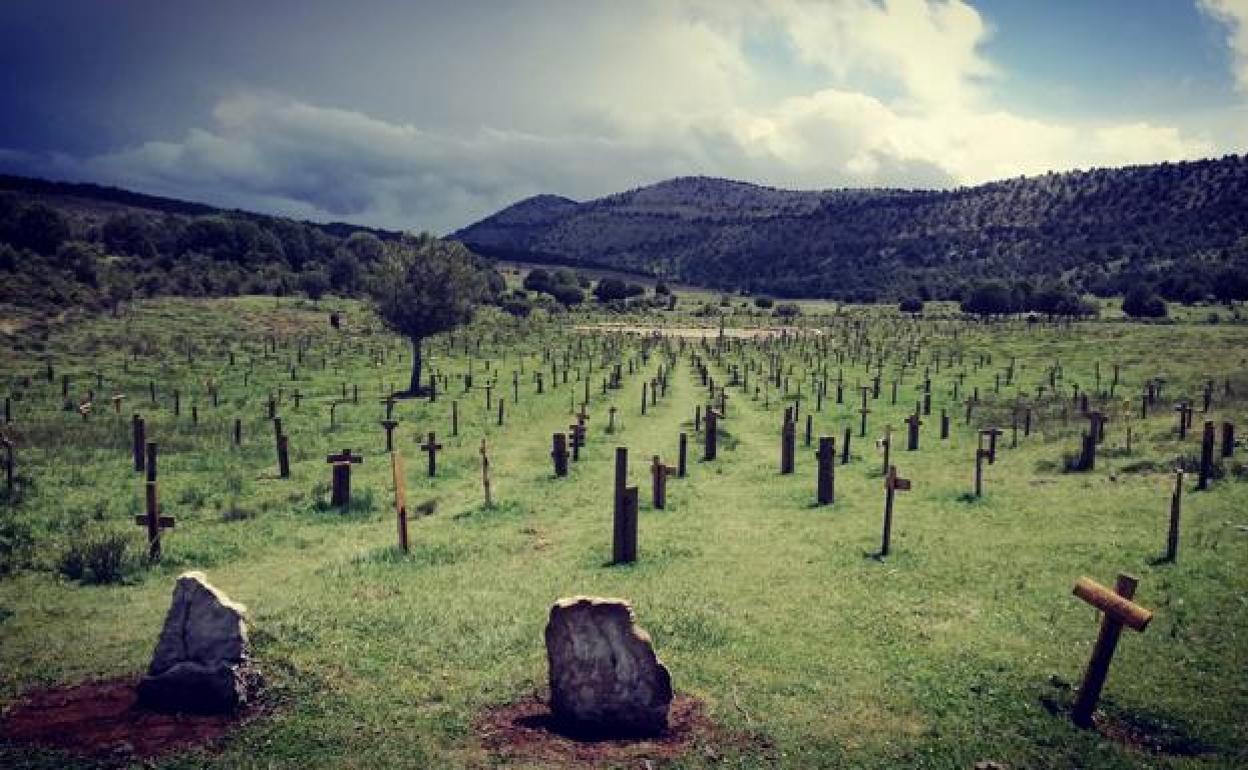 El cementerio de Sad Hill será uno de los emplazamientos quevisiten las productoras de cine. 