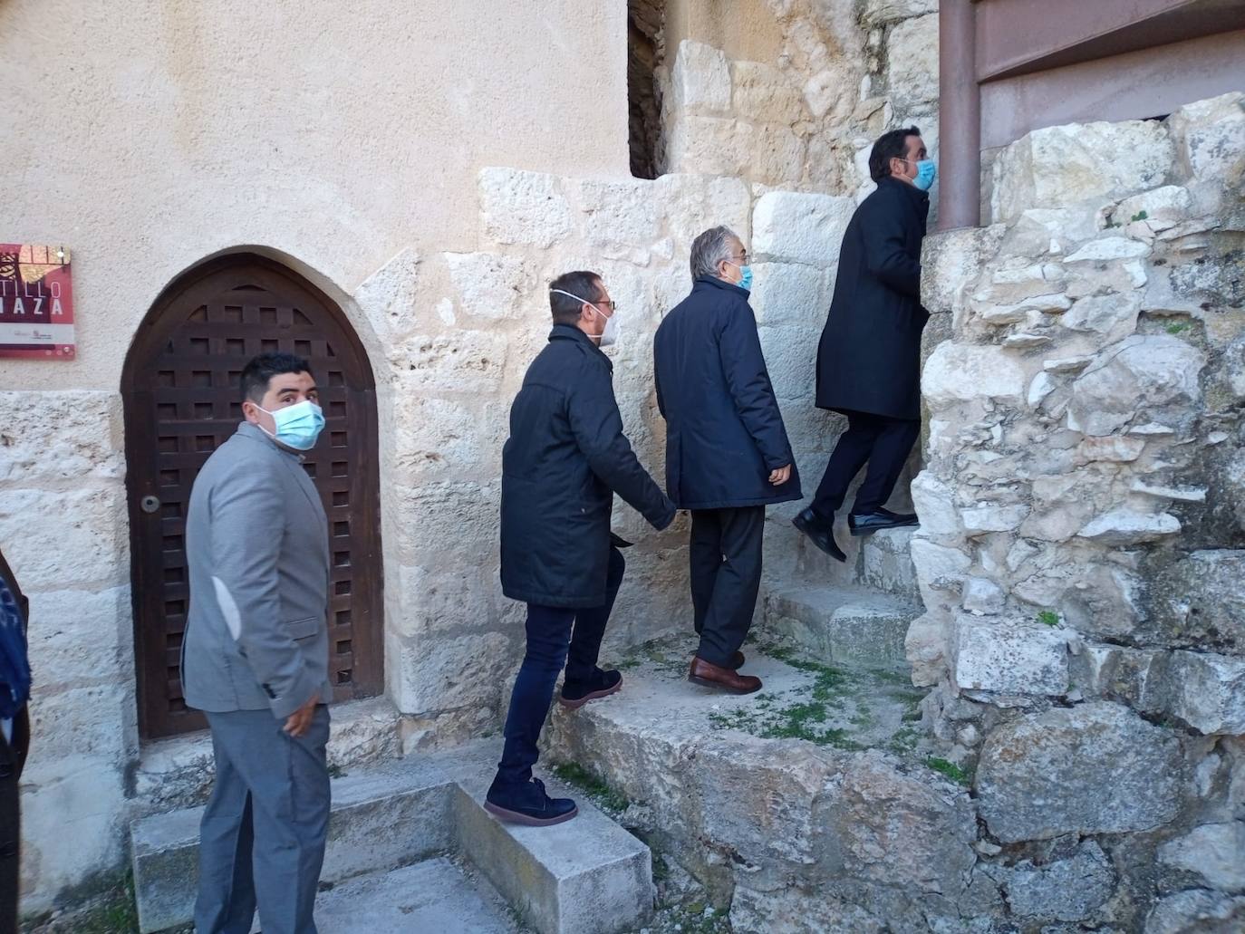 Fotos: La torre del homenaje del Castillo de Haza podrá ser visitada por los ciudadanos