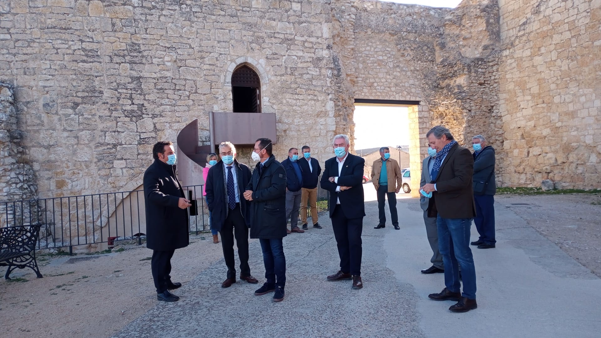 Fotos: La torre del homenaje del Castillo de Haza podrá ser visitada por los ciudadanos