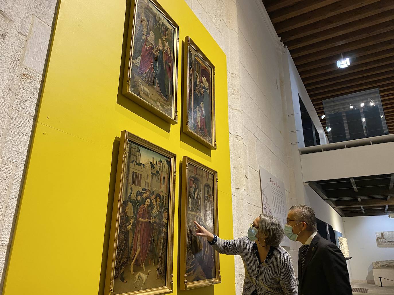 Fotos: Intercambio de obras entre el Museo de Burgos y El Prado