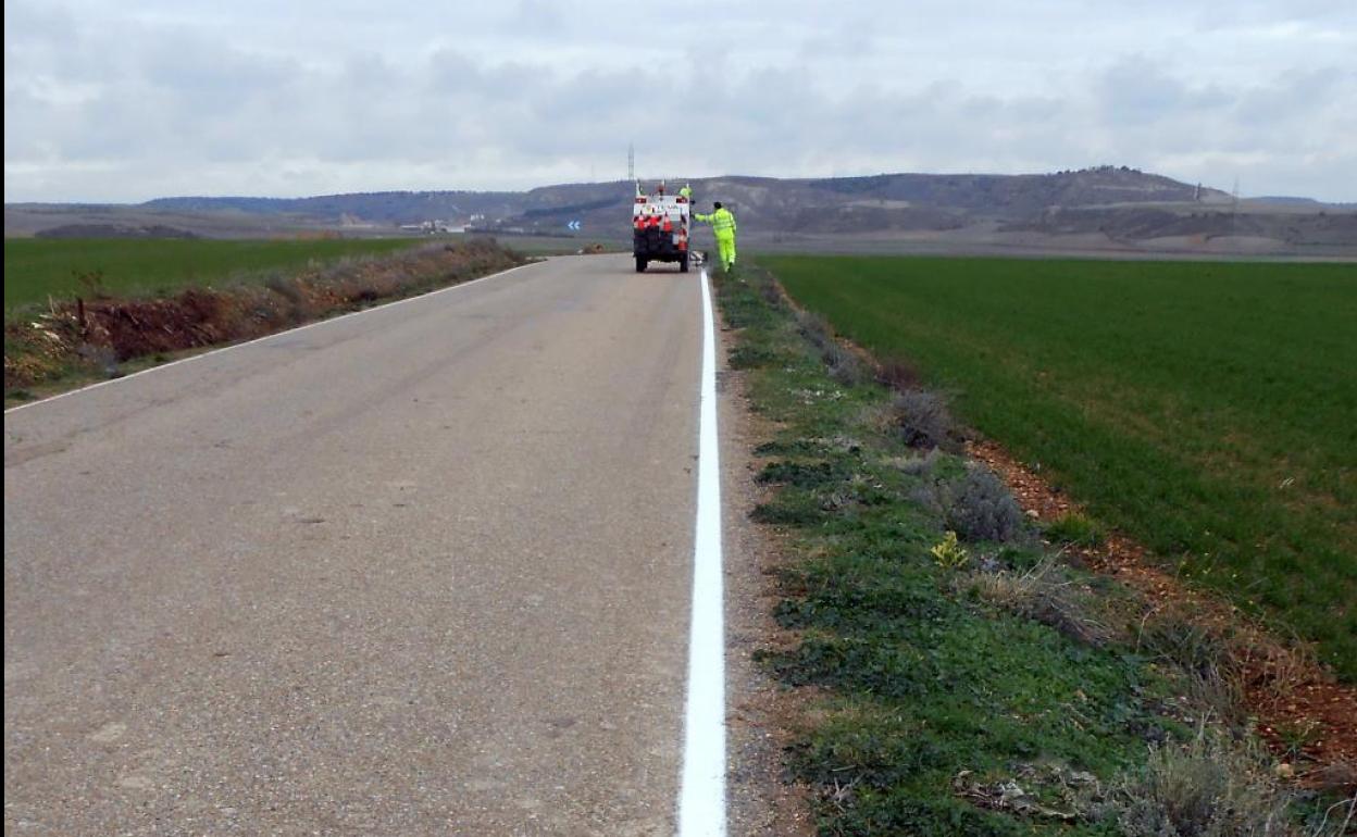 Una empresa grabará las carreteras de Burgos para hacer un inventario. 