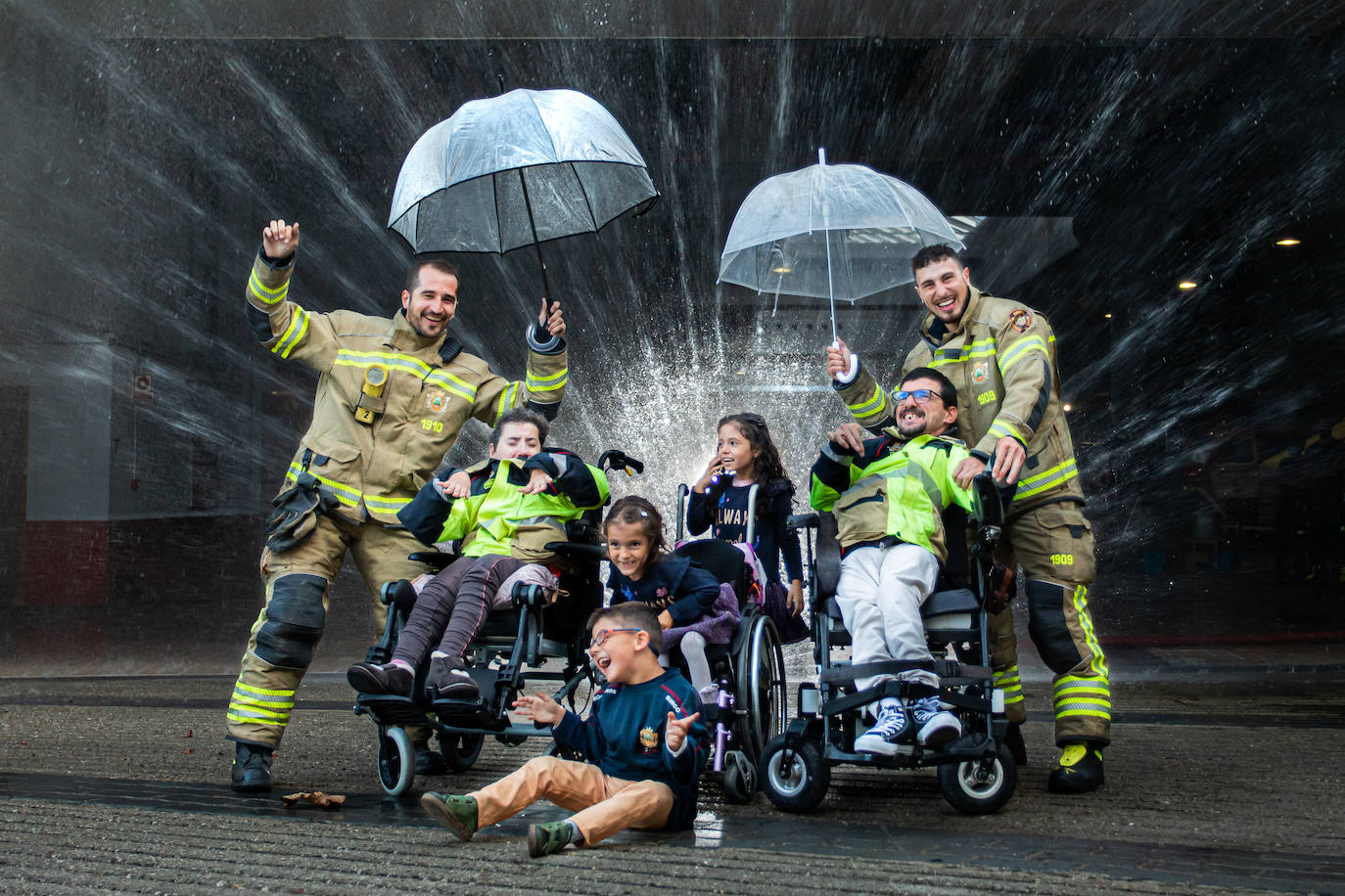 Fotografía de Chomi Delgado para el calendario solidario