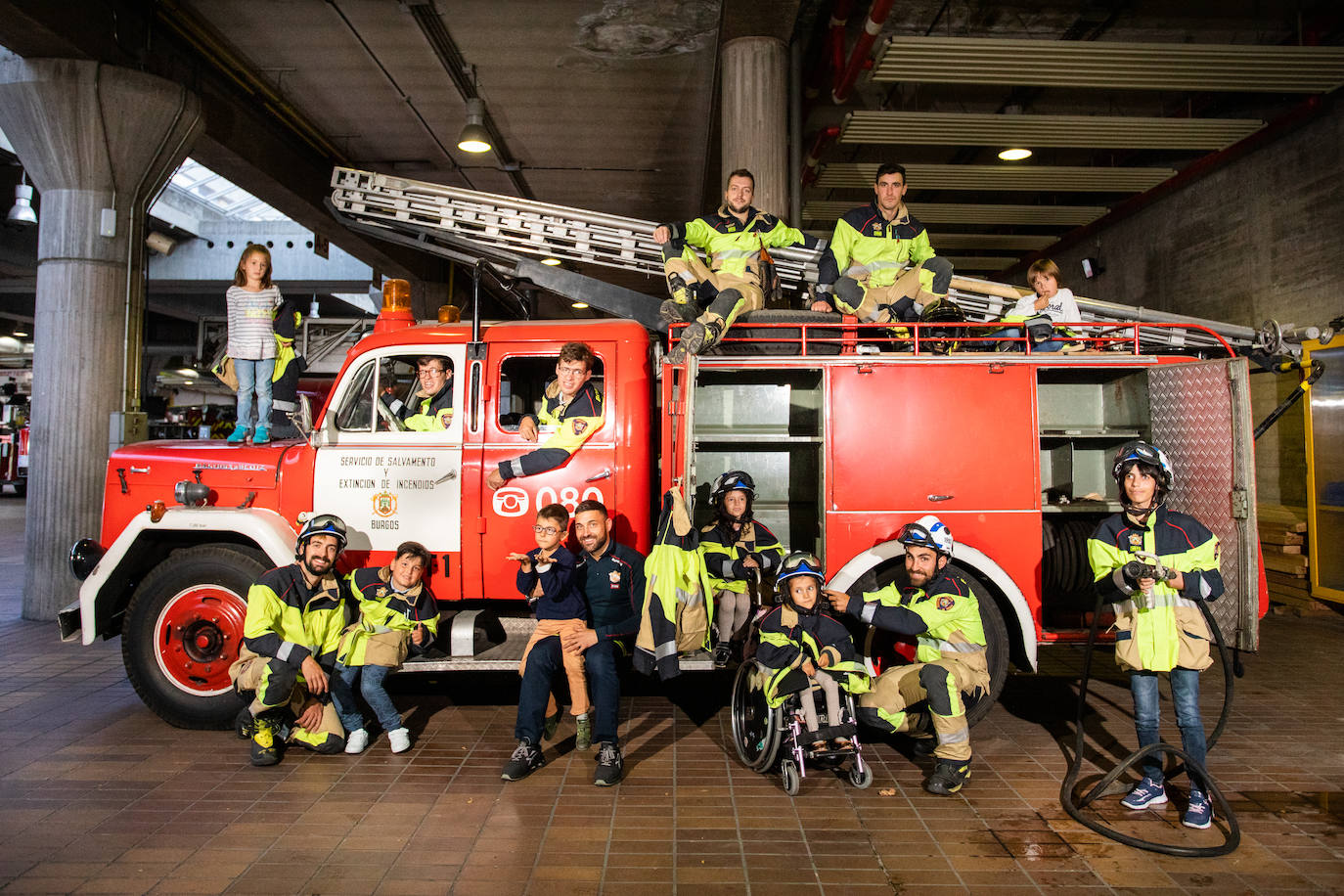 Fotografía de Chomi Delgado para el calendario solidario