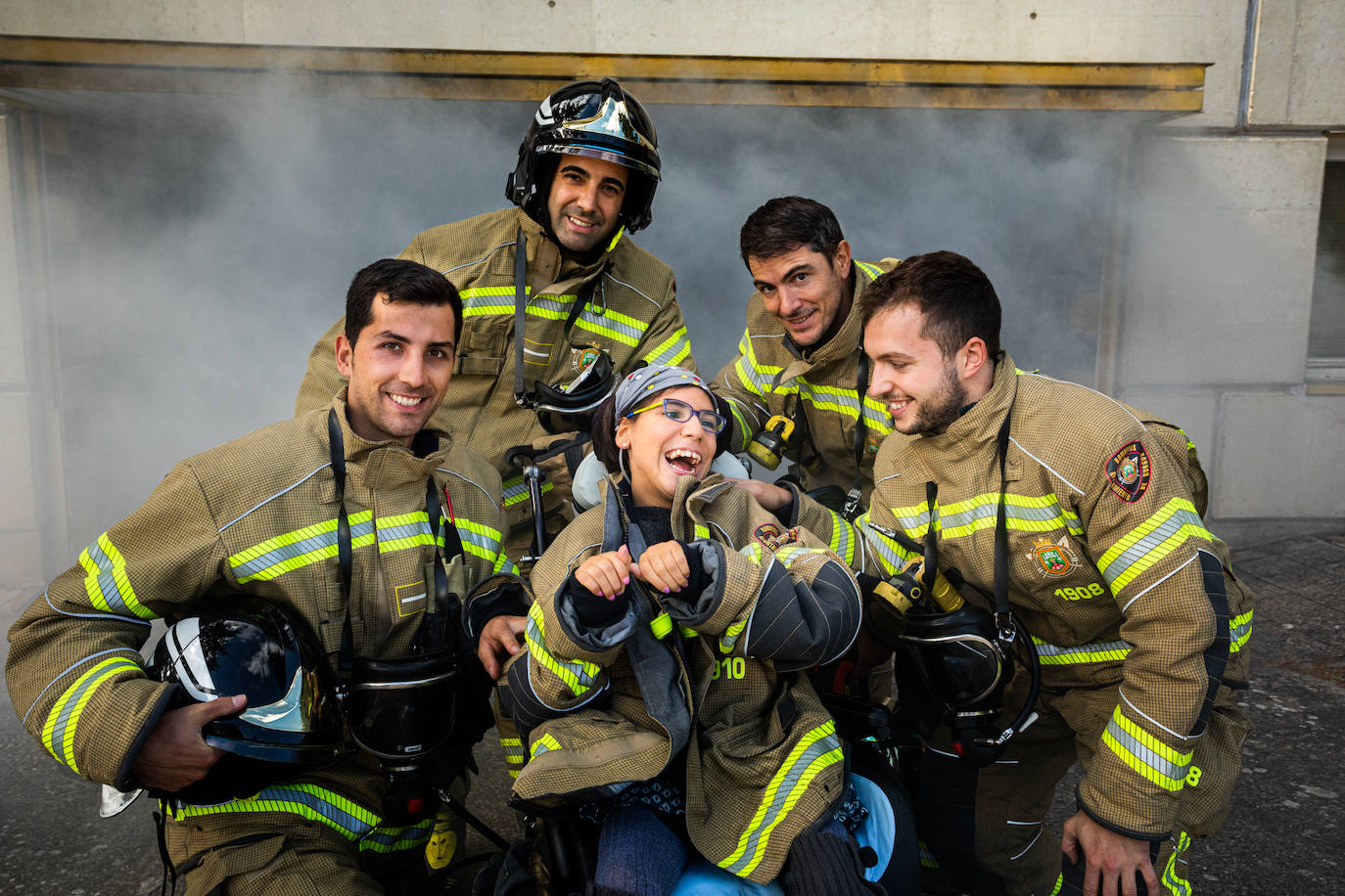 Fotografía de Chomi Delgado para el calendario solidario