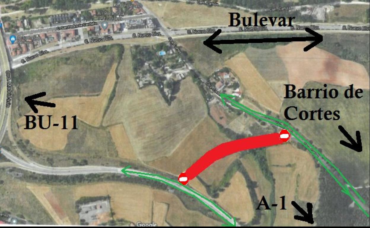 Mapa de la intervención.