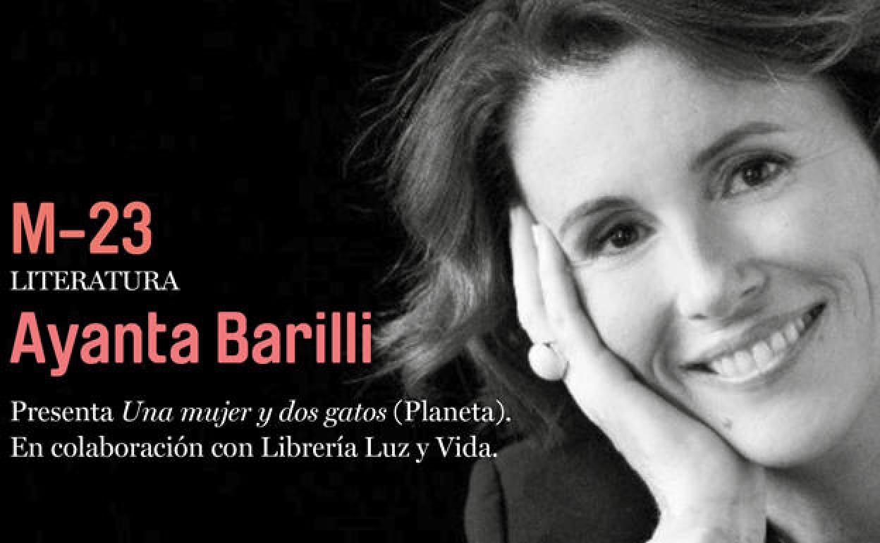 Ayanta Barilli presenta en El Palacio de La Isla su libro 'Una mujer y dos gatos'