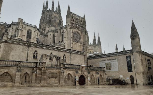 El temporal da una tregua a Burgos, aunque sigue en alerta por nieve