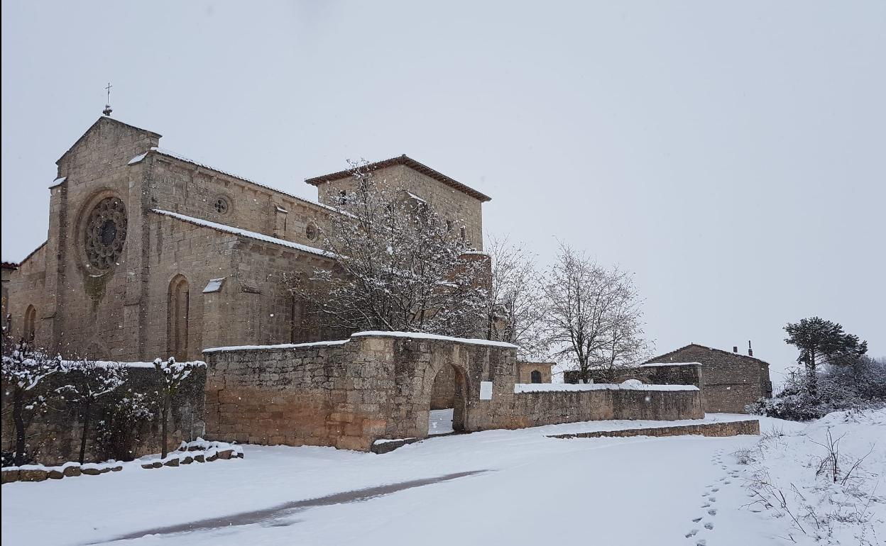 Villamorón es uno de los municipios en los que ha nevado.