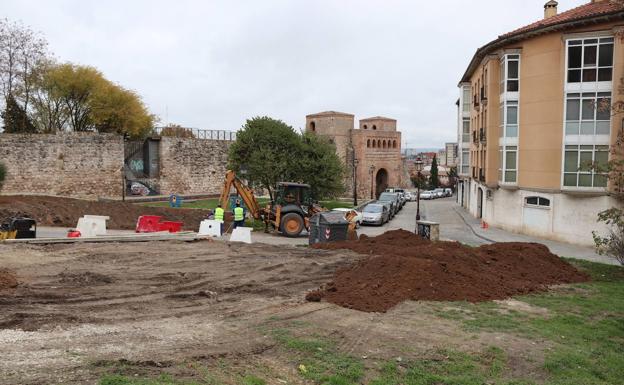 Limitarán los aparcamientos en la muralla de Burgos con los nuevos proyectos de urbanización