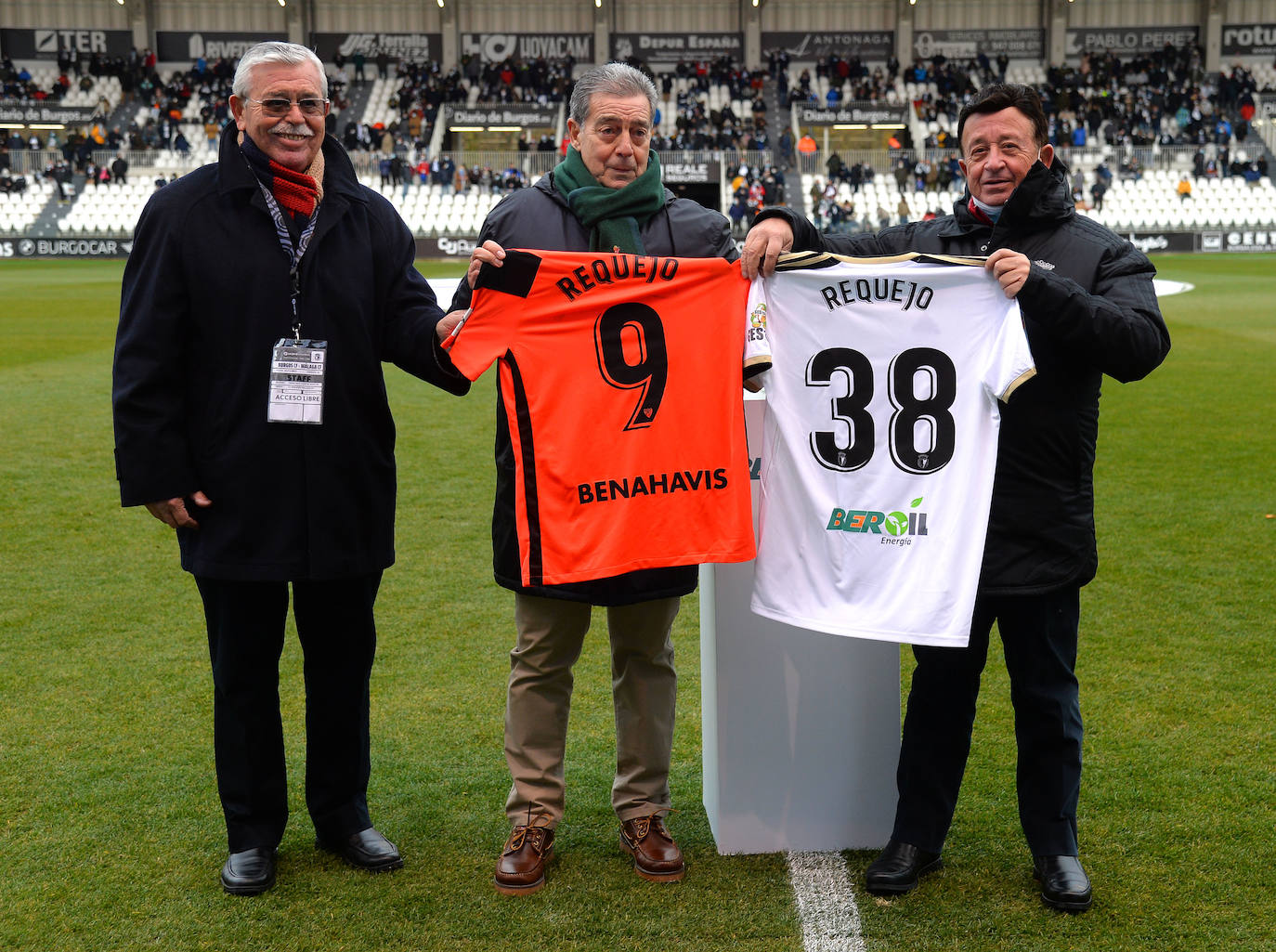 Victoria del Burgos CF ante el Málaga en El Plantío.