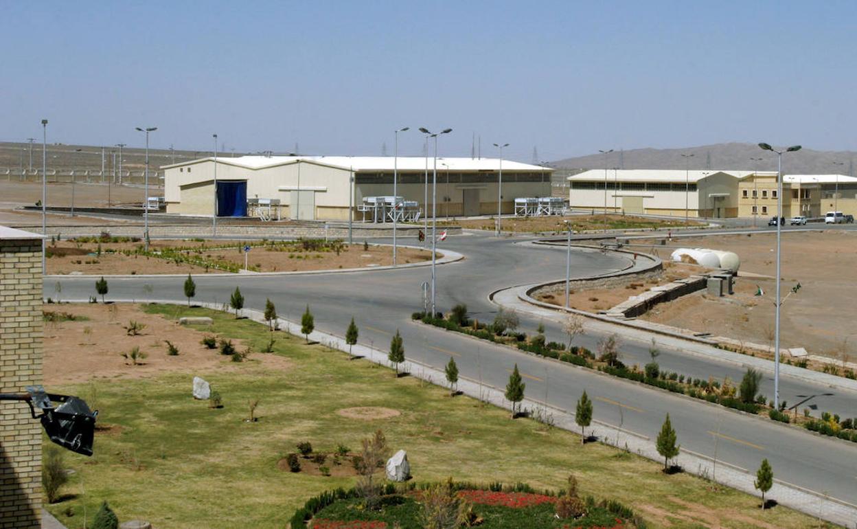 Centro de tratamiento nuclear en Irán.