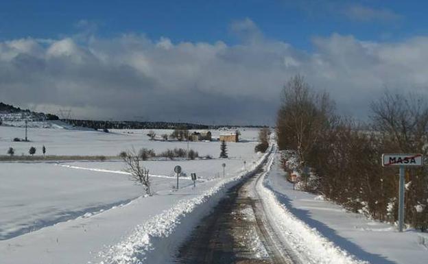 La lluvia y el deshielo ponen el norte de Burgos en aviso amarillo