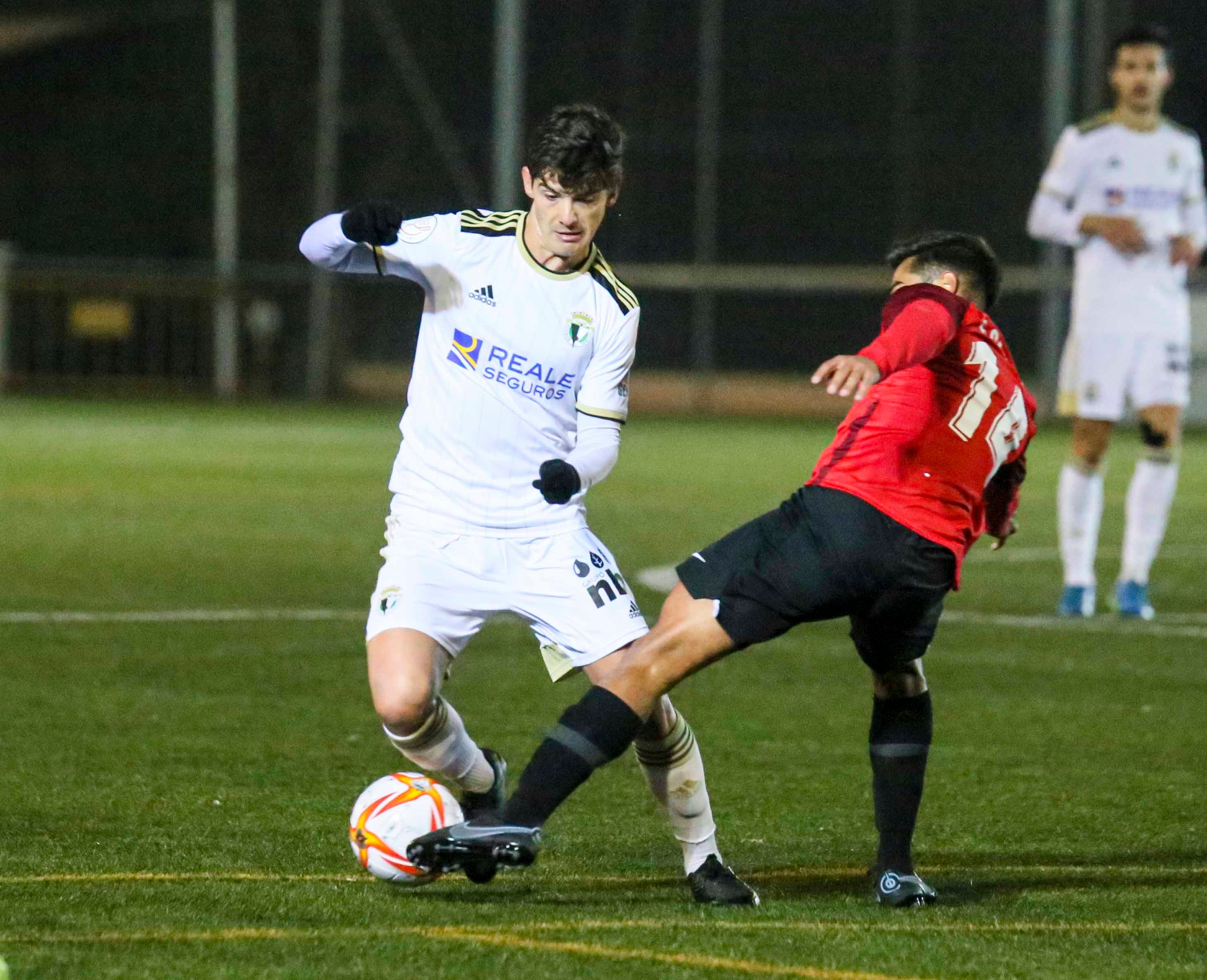 El Burgos celebra el gol de la clasificación