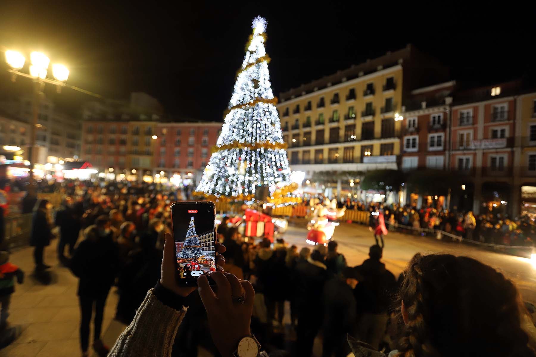 Fotos: Burgos da comienzo a su particular Navidad