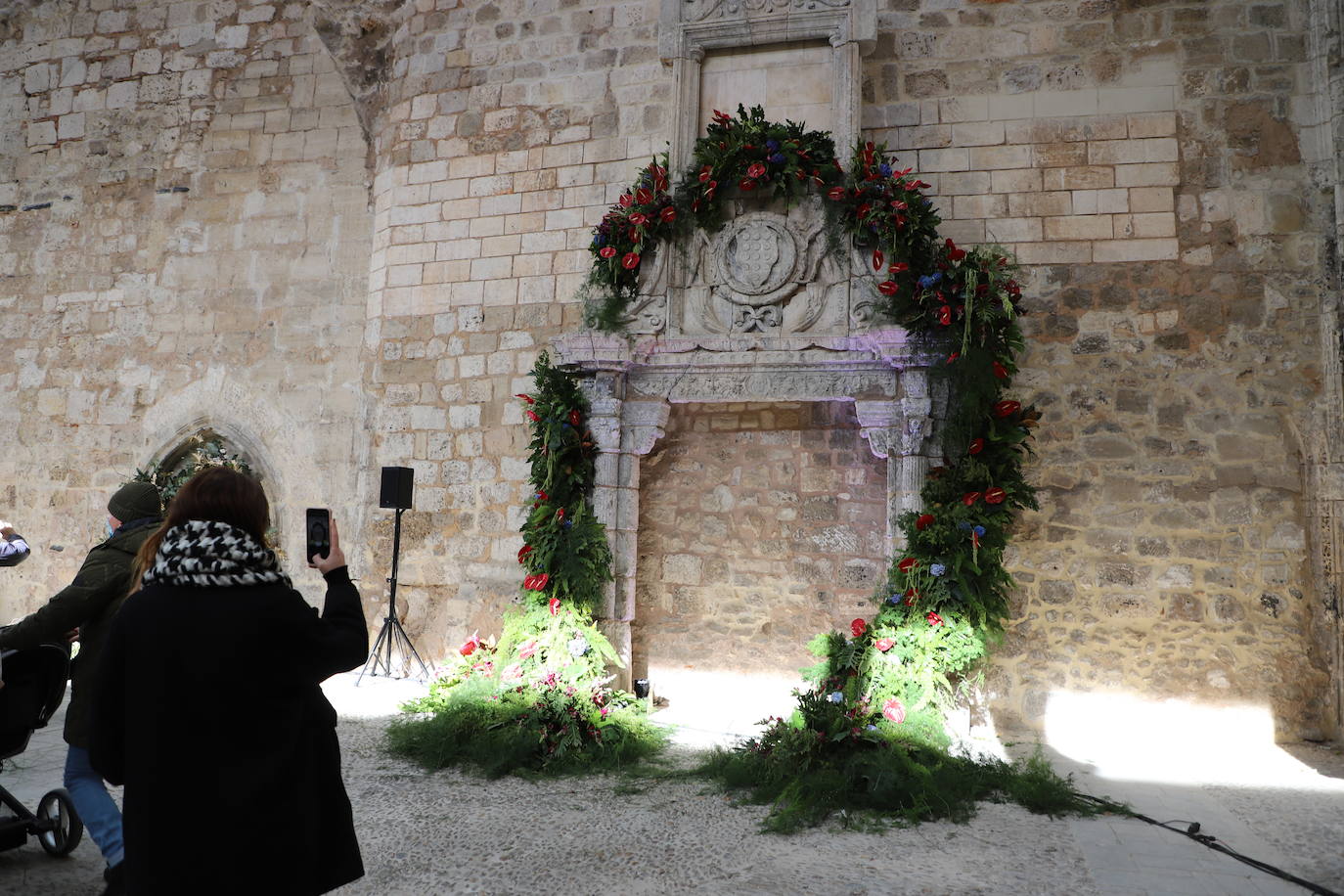 Fotos: Feria de Navidad de los floristas de Burgos