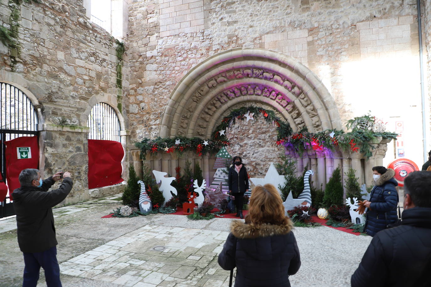 Fotos: Feria de Navidad de los floristas de Burgos