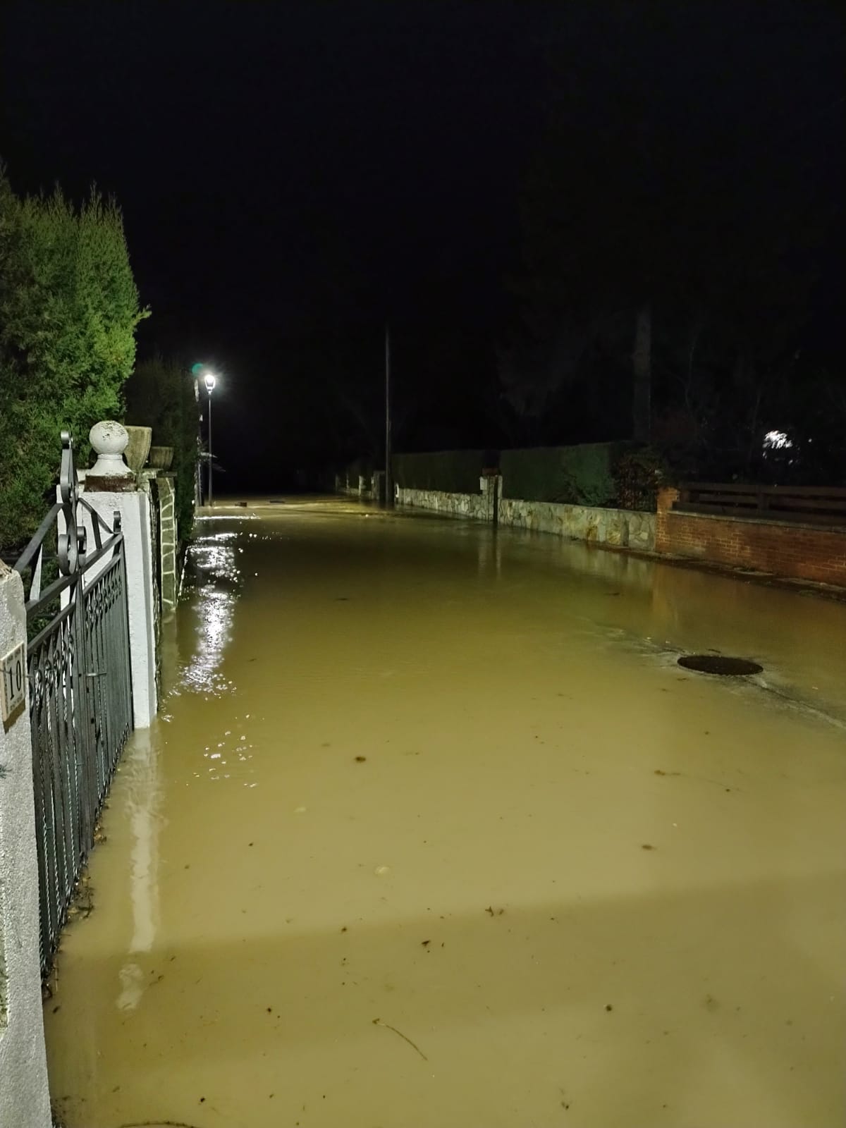 Los ríos del norte de la provincia se desbordan tras las últimas nevadas y lluvias.