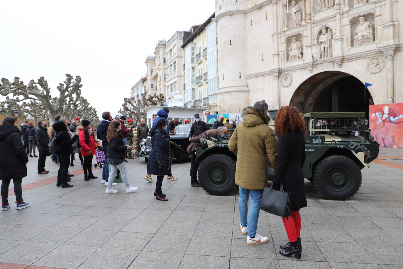 Fotos: Burgos recrea los pasos fronterizos del Berlín dividido