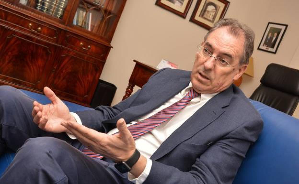 Miguel Ángel Benavente, presidente de FAE Burgos, en una fotografía de archivo. 