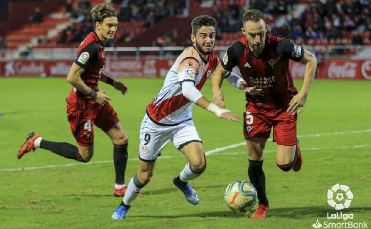 Mirandés y Rayo ya se han visto las caras en Segunda División. 