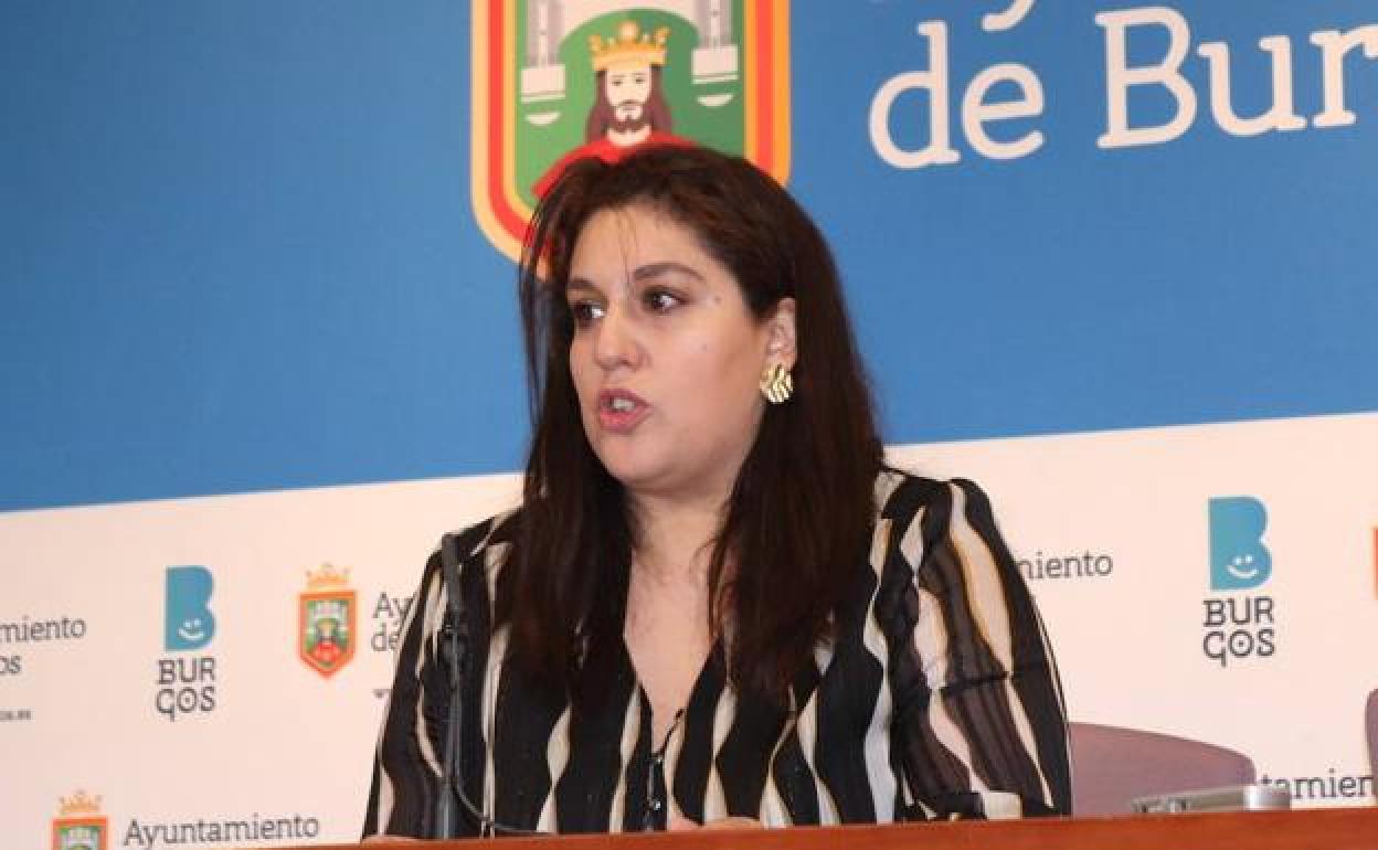 Estrella Paredes, concejal de Iguadad del Ayuntamiento de Burgos.