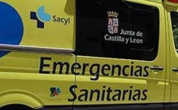 Imagen de archivo de una ambulancia de Sacyl. 