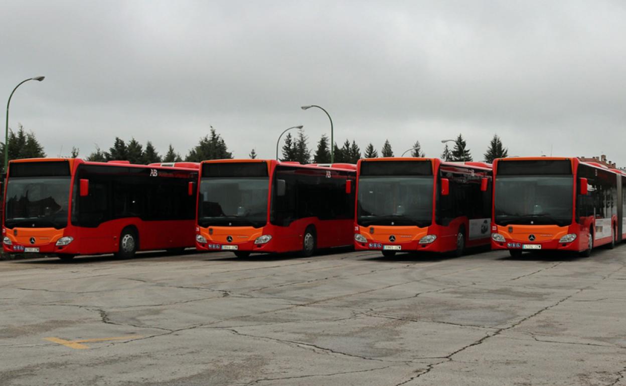 Autobuses urbanos de Burgos.