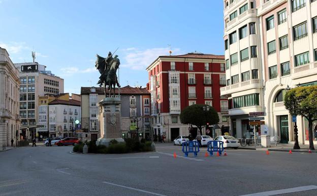 Las calles del centro de Burgos se cerrarán al tráfico los días 1, 2, 3 y 4 de enero como medida 'anticovid'