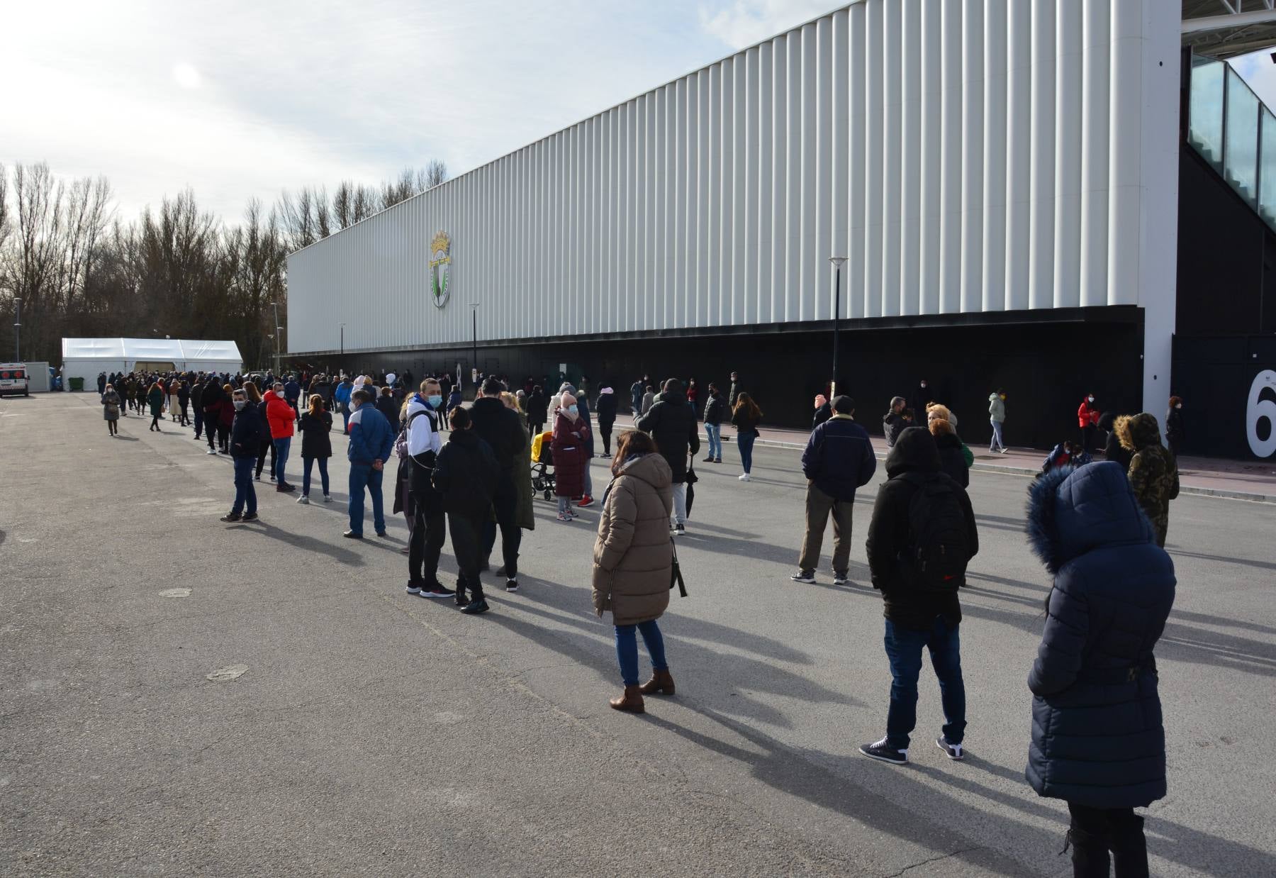 Fotos: Respuesta masiva al cribado en Burgos