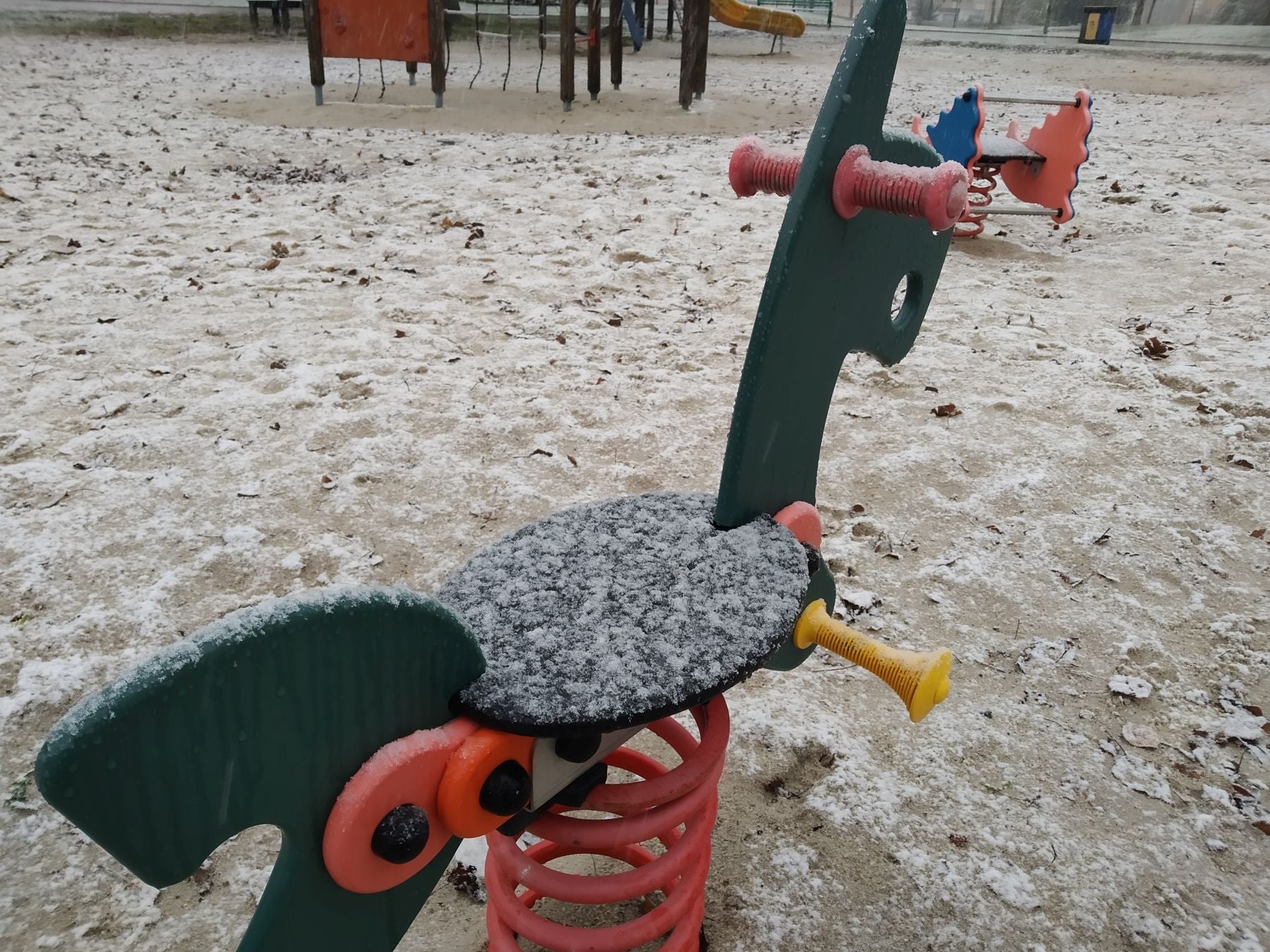 Fotos: Primera nevada del año en Burgos