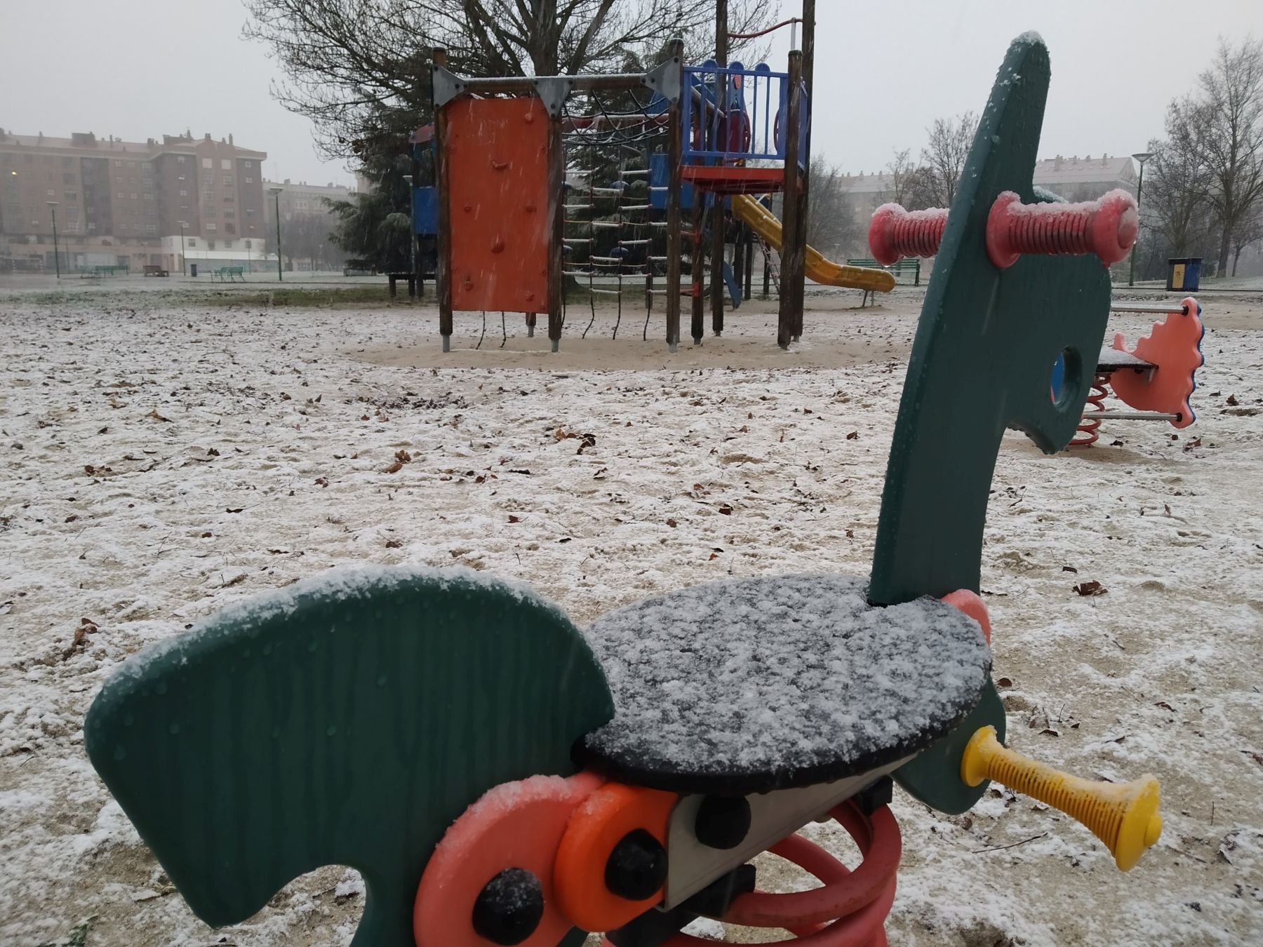 Fotos: Primera nevada del año en Burgos