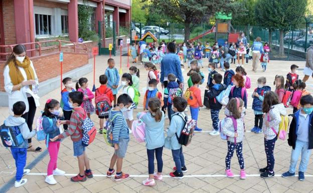 Inicio del curso escolar en Burgos.