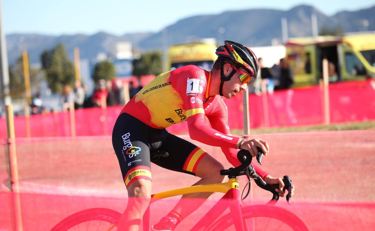 Felipe Orts durante su última carrera en Xátiva. 