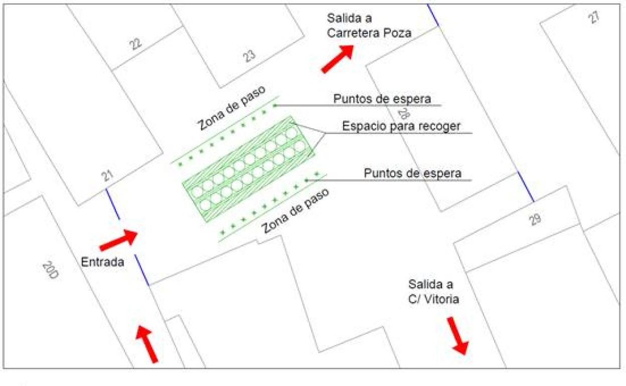 El reparto de los titos se adelanta y tendrá itinerarios de entrada y salida para evitar aglomeraciones