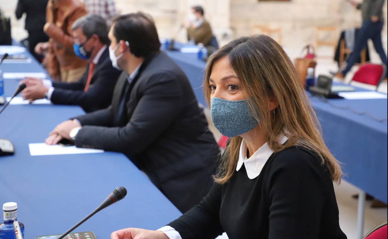 Carolina Blasco, portavoz del PP en el Ayuntamiento.