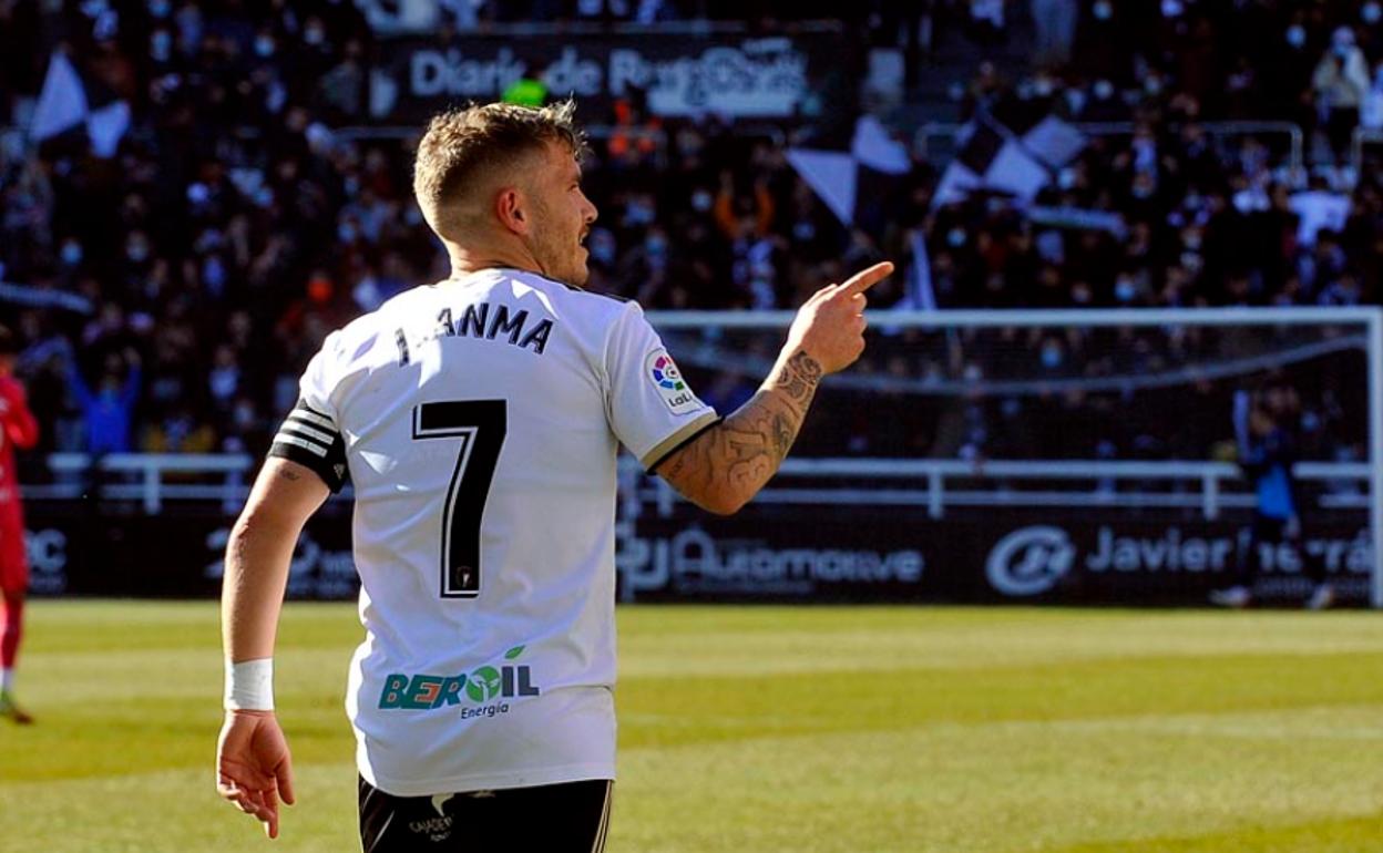 Juanma fue el gran protagonista del choque ante el Leganés. 