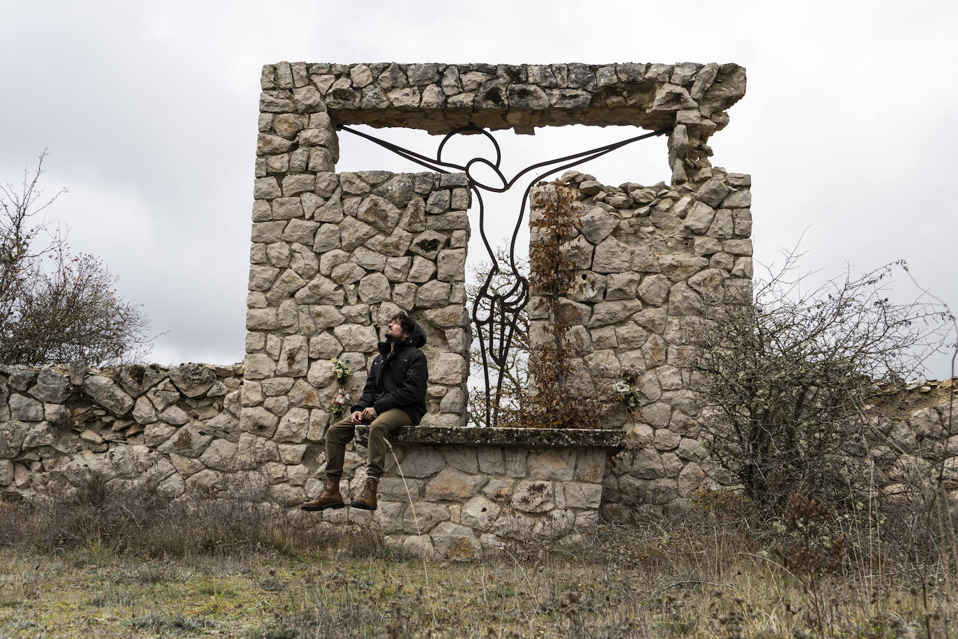 Otro de los monumentos de la ruta por la memoria histórica de Las Merindades. 