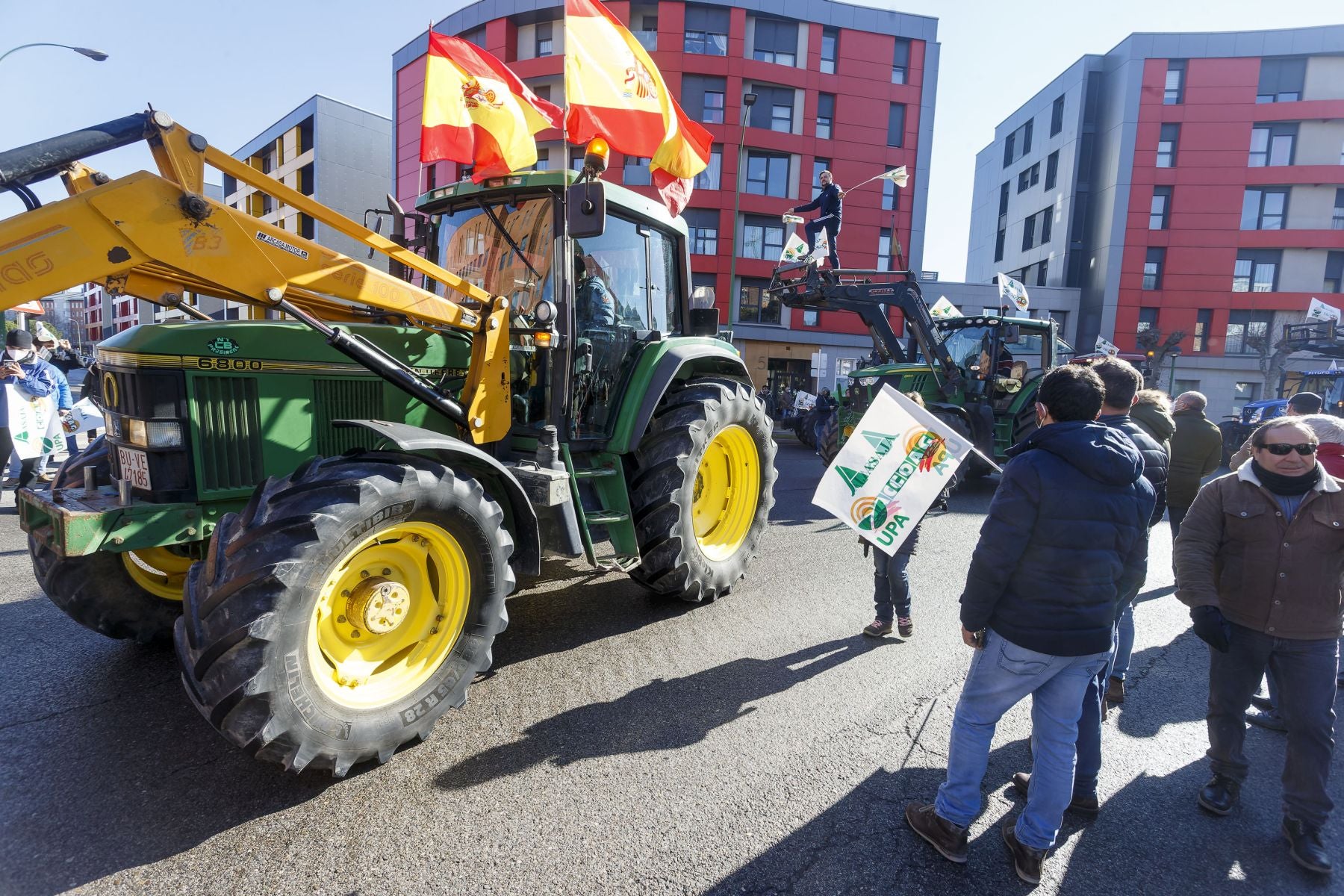 Fotos: Tractorada por las calles de Burgos