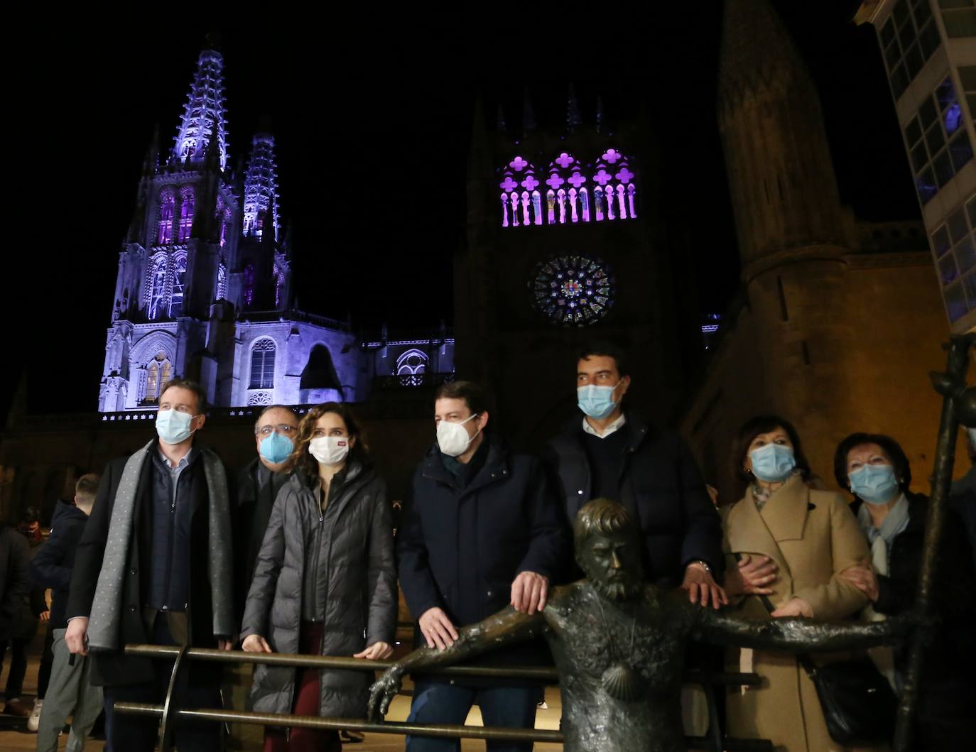 Fotos: Isabel Díaz Ayuso se da un baño de masas en Burgos